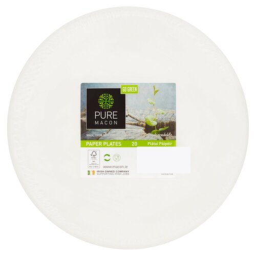 23cm Plate Pure Range (25 Piece)