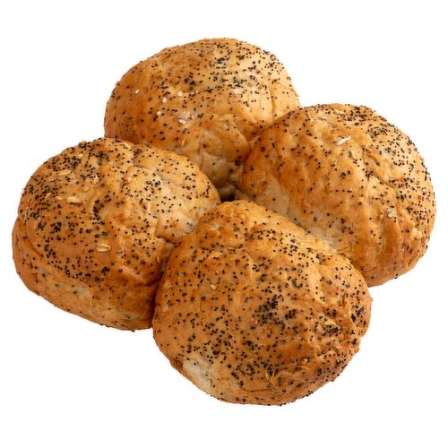 Chia & Oat Batch Roll (4 Piece)