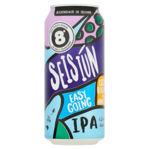 Eight Degrees Seisiun Easy Going IPA Can (440 ml)