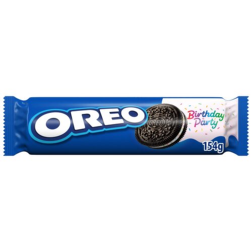 Oreo Birthday Party Sandwich Cookies (154 g)