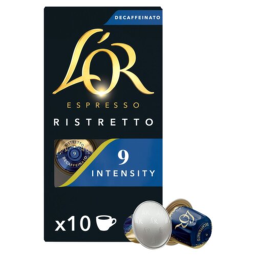 L'OR Ristretto Decaffeinated Coffee Capsules 10 Pack (52 g)