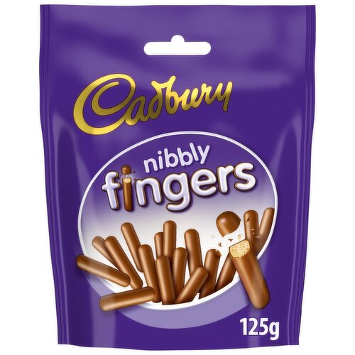 Cadbury Mini Fingers Chocolate Biscuits Bag (125 g)