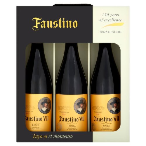 Faustino Vii Red 3 Pack (75 cl)