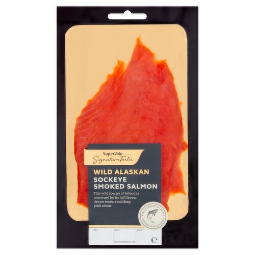 SuperValu Signature Tastes Wild Alaskan Sockeye Smoked Salmon (100 g)