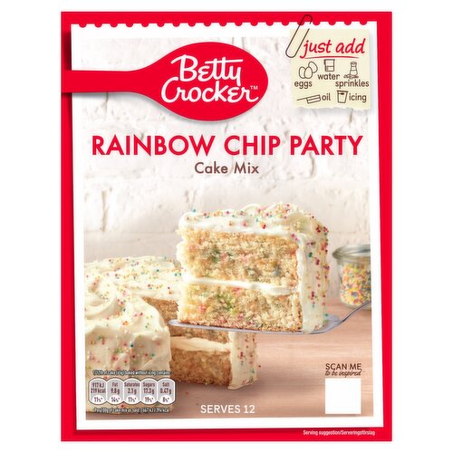 Betty Crocker Rainbow Chip Cake Mix (425 g)