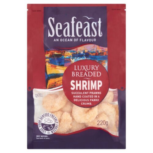 Seafeast Luxury Breaded Shrimp (220 g)
