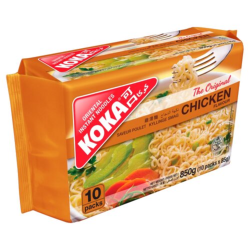 Koka Original Chicken Noodles 10 Pack (85 g)