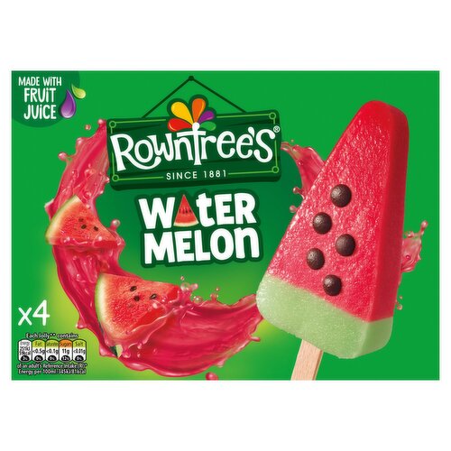 Rowntree's Watermelon Ice Pop 4 Pack (73 ml)