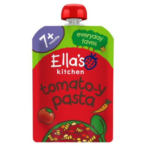 Ella's Kitchen Tomato-y Pasta with Veggies 7+Months (130 g)