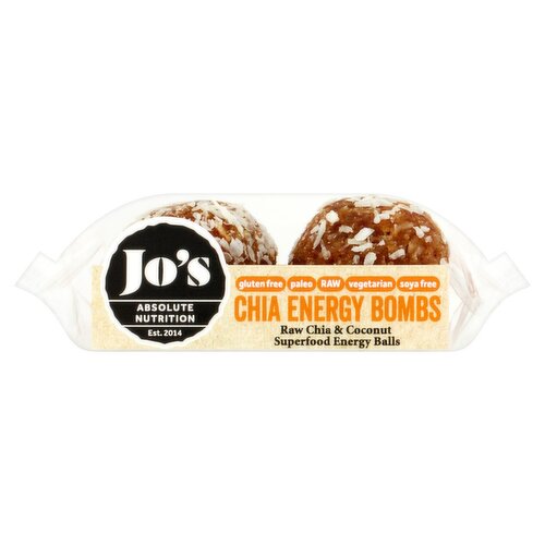 Jo's Chia Energy Bombs 2 Pack (50 g)