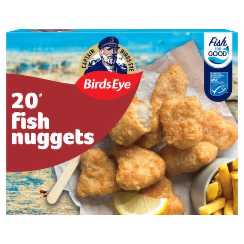 Birds Eye Fish Nuggets 20 Pack (490 g)