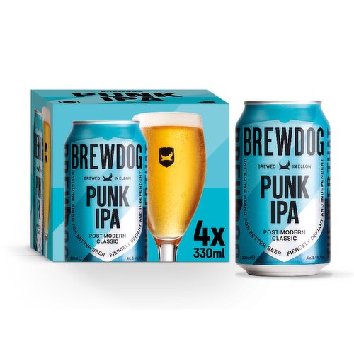 Brewdog Punk Ipa 5.4% Cans 4 Pack (330 ml)