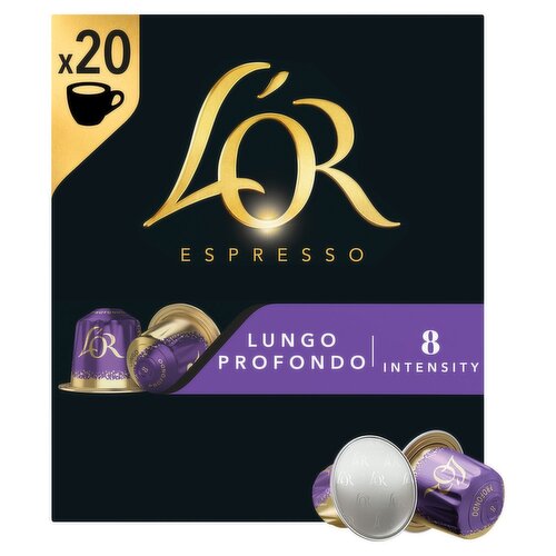 L'Or Espresso Lungo Coffee Capsules 20 Pack (104 g)