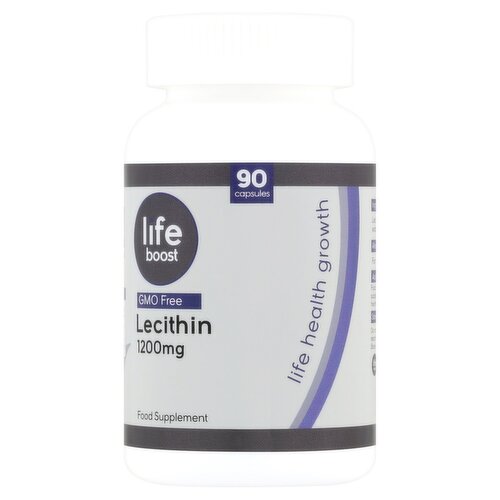 Lifeboost Lecithin 1200mg 90 Capsules (90 Piece)