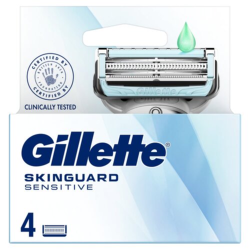 Gillette Skin Guard Sensitive Blades (4 Piece)