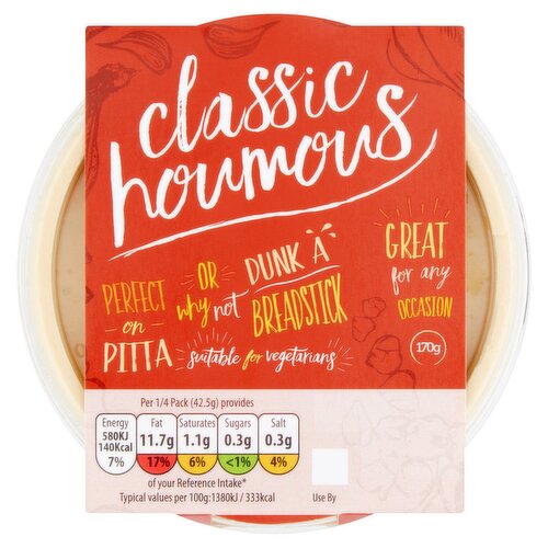 Zorba Classic Hummus (170 g)