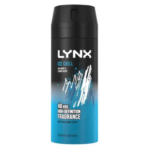 Lynx Limited Edition Anthony Joshua Ice Chill Deodorant and Body Spray (150 ml)