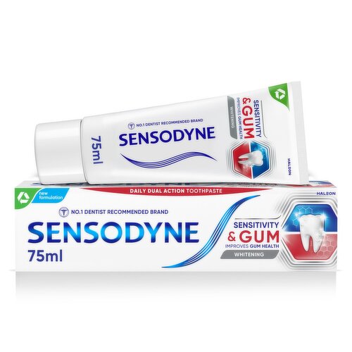 Sensodyne Sensitivity & Gum Whitening Toothpaste  (75 ml)