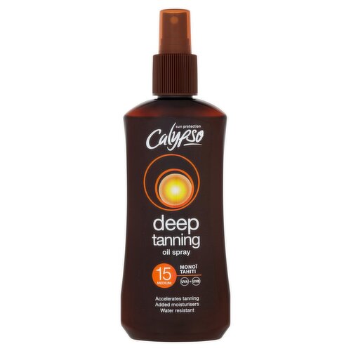 Calypso Deep Tanning Oil Spray SPF 15 (200 ml)