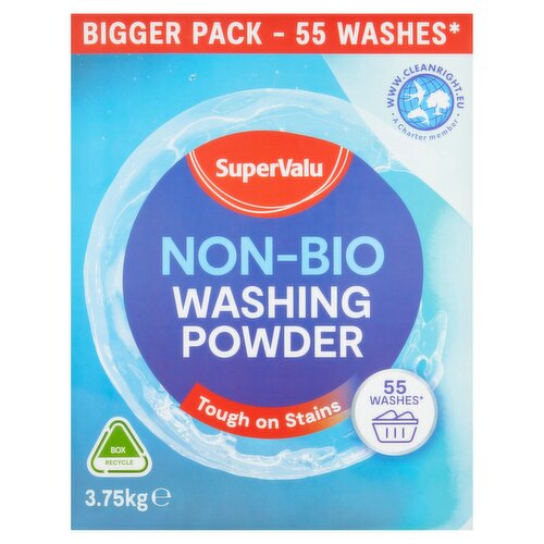 SuperValu Non Bio Washing Powder 55 Washes (3.575 kg)