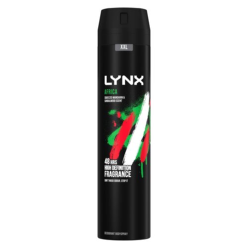 Lynx Africa 48 hour Deodorant Body Spray (250 ml)