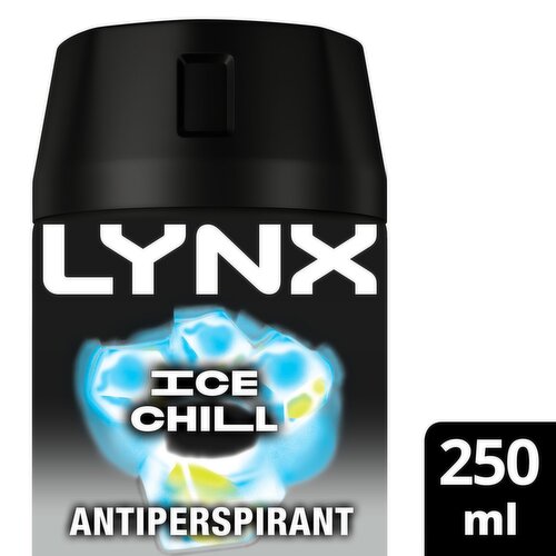 Lynx Ice Chill 72 Hour Antiperspirant Deodorant (250 ml)