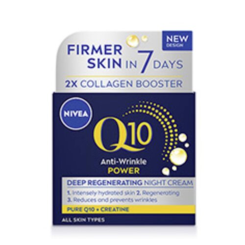 Nivea Q10 Anti-Wrinkle Power Revitalising Night Cream (50 ml)