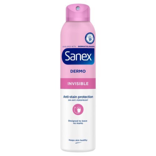 Sanex Dermo Invisible Anti-perspirant Deodorant (250 ml)