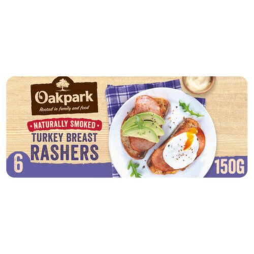 Oakpark Smoked Turkey Breast Rasher (150 g)