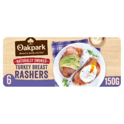 Oakpark Smoked Turkey Breast Rasher (150 g)