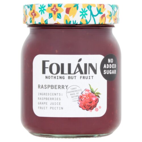 Folláin Nothing But Fruit Raspberry Jam (340 g)