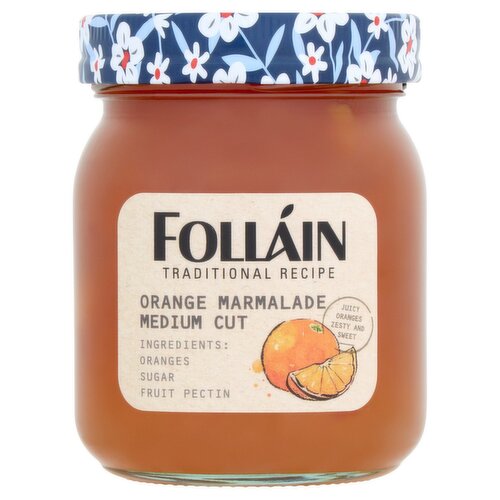 Folláin Traditional Recipe Orange Medium Cut Marmalade (370 g)