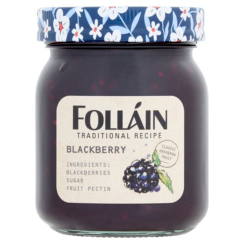 Folláin Traditional Recipe Blackberry Jam (370 g)