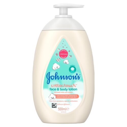 Johnson's Cotton Touch Face & Body Lotion (500 ml)