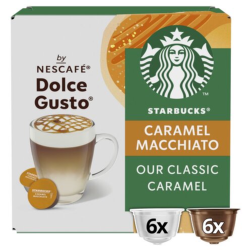 Starbucks Carmel Macchiato Coffee Capsules 12 Pack (127 g)