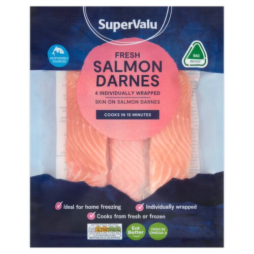 SuperValu Samon Darnes x4 (480 g)