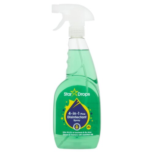 Star Drops Pine Disinfectant Spray (750 ml)