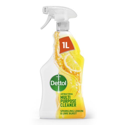 Dettol Clean & Fresh Sparkling Lemon & Lime Burst Spray (1 L)