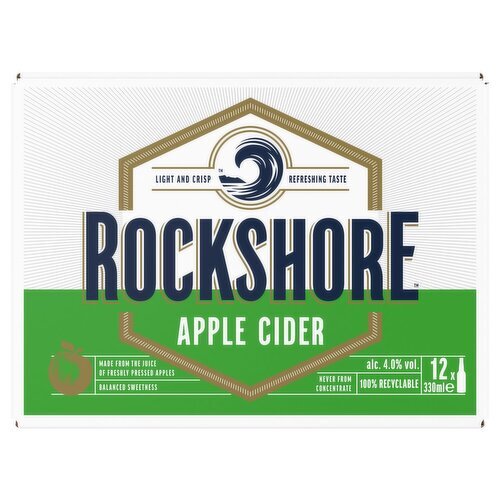 Rockshore Cider 12 Pack (330 ml)