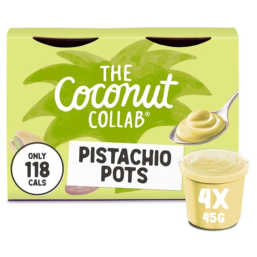 The Coconut Collab Pistachio Pots 4 Pack (45 g)