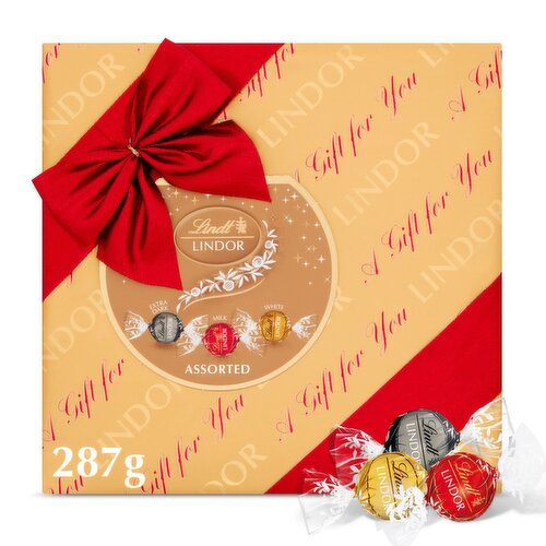 Lindt Lindor Assorted Chocolates Gift Box (287 g)