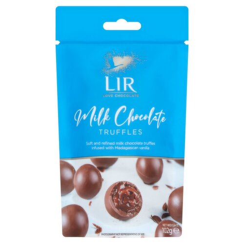 LIR Milk Chocolate Truffles Pouch (102 g)