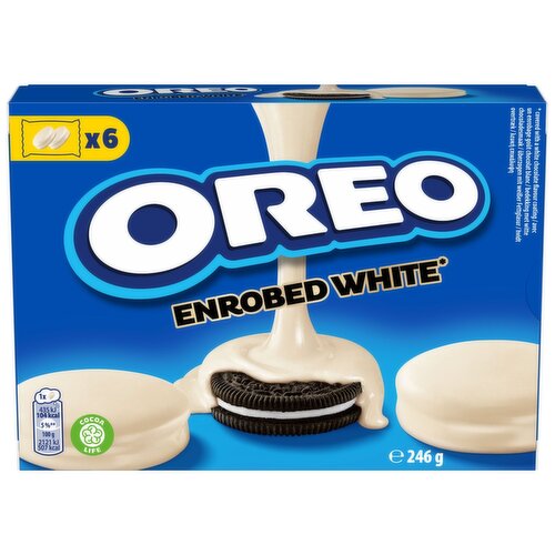 Oreo White Chocolate Covered Cookies 6 Pack (41 g)