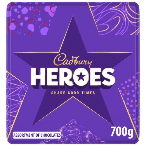 Cadbury Heroes Chocolate Tin (700 g)