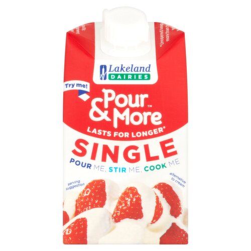 Lakeland Dairies Pour & More Single   (250 ml)
