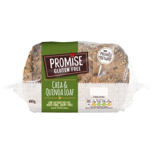 Promise Gluten Free Chia & Quinoa Loaf  (480 g)