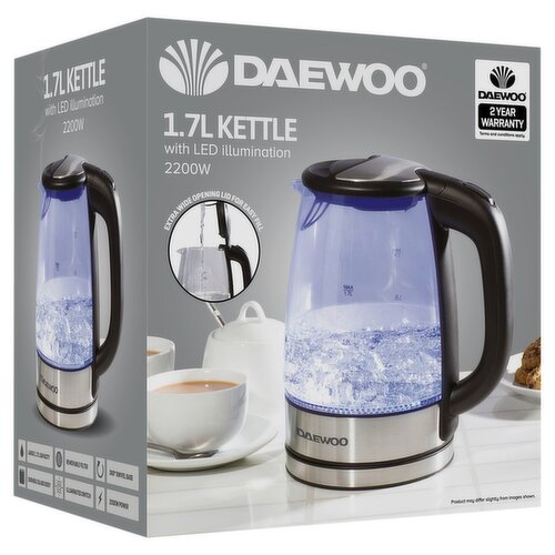 Daewoo Glass Kettle (1 Piece)