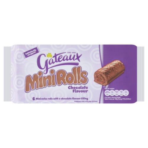 Gat Mini Rolls Dbl Choc (222 g)