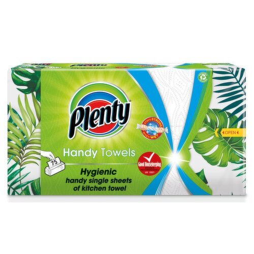 Plenty Handy Towels Kitchen Roll 75 Single Sheets (1 Piece)