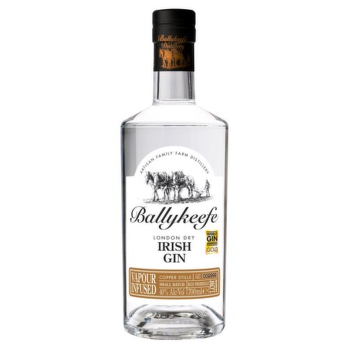 Ballykeefe Extra Dry Irish Gin (70 cl)